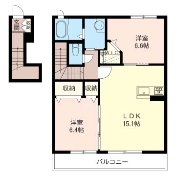 第Ⅱムツミハイツ 203号-16