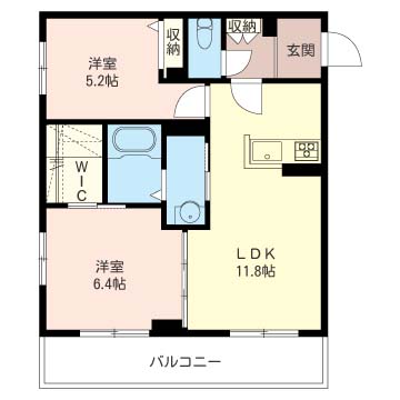 シャーメゾン三ツ境Ⅰ302-2