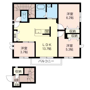 オーフィングヴィラ　Ａ202-2