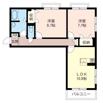 クロシェットｎ　Ⅱ 301号-16