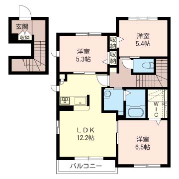 ミルティーユさがみ野　Ⅰ202-2