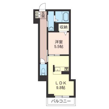 サンケイハイツ柳橋Ⅱ302-2