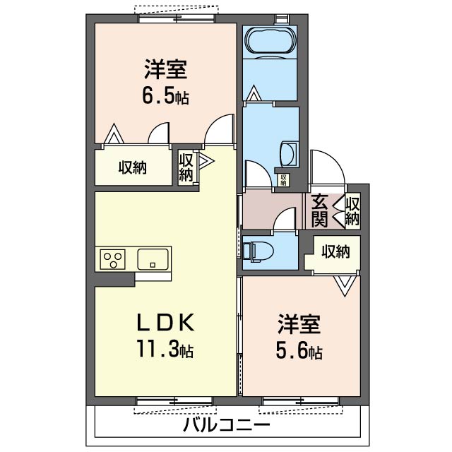 エステート泉 B 102号-14