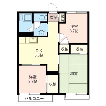 南ハイツ 202号-16