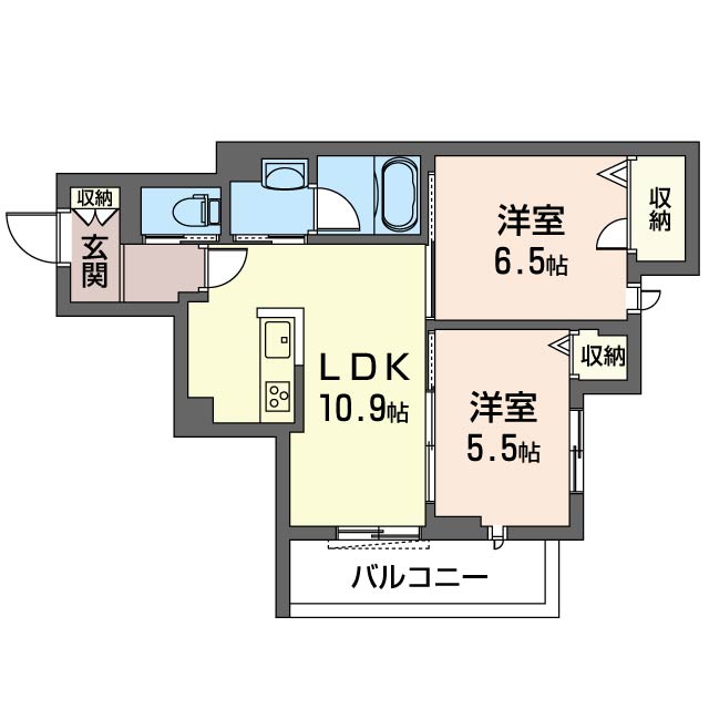 ベレオ白鳳 402号-16