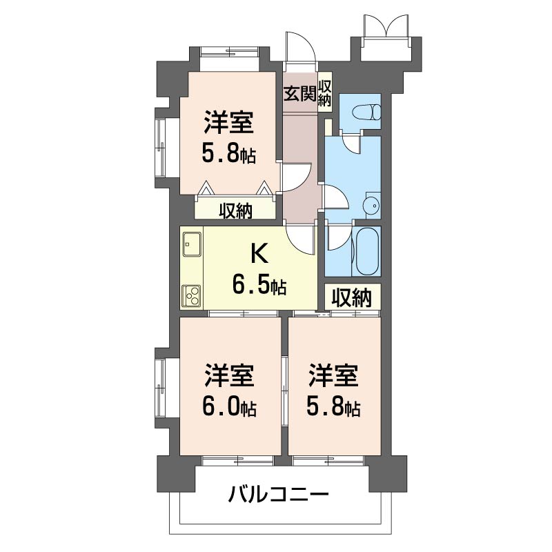 パレーシャル相武台 206号-5