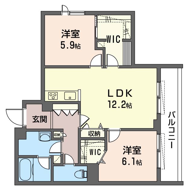 メゾン　ド　グロワール201-2