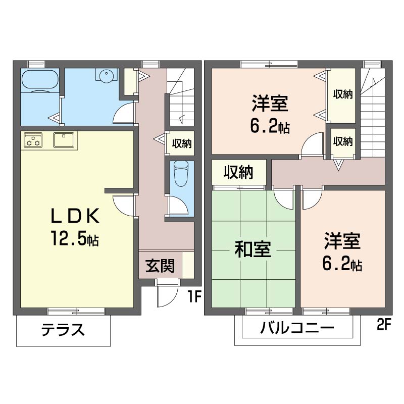 クレールハイム 102号-3