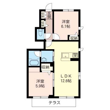 エクラシエ 101号-4