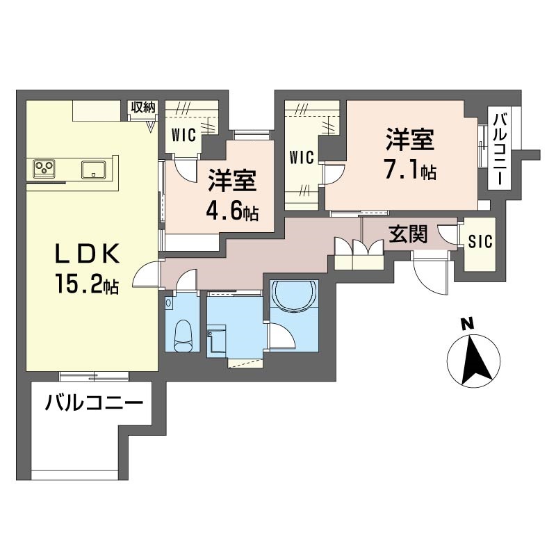 ゼフィールメゾンプレミア緑園 207号-16
