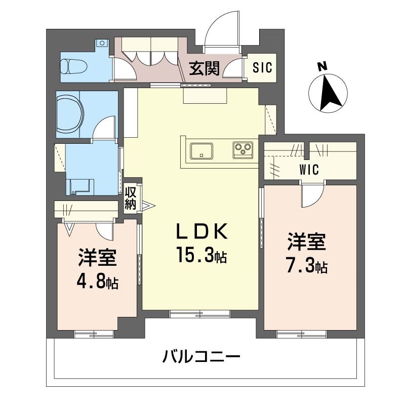 ゼフィールメゾンプレミア緑園 302号-16