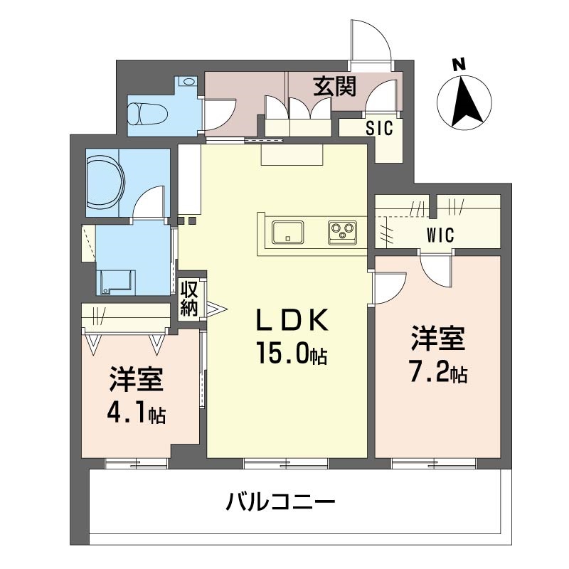 ゼフィールメゾンプレミア緑園 201号-16