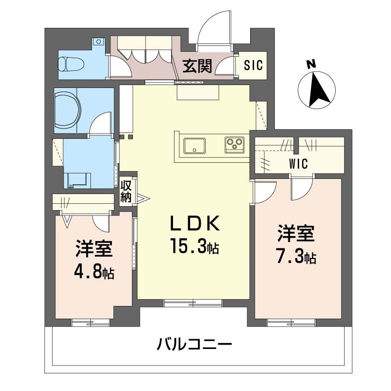 ゼフィールメゾンプレミア緑園 202号-16