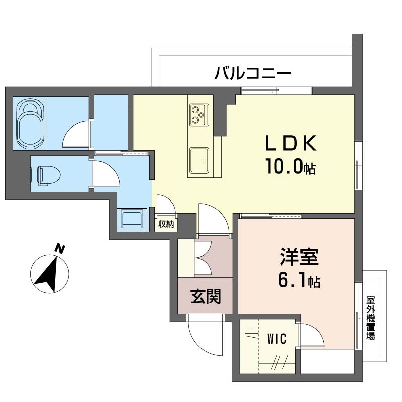 ヴイスタ　ルミノーザ　ウェスト301-2