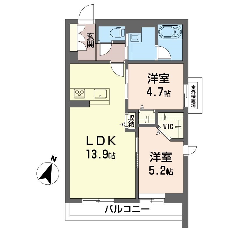 ヴイスタ　ルミノーザ　ウェスト302-2