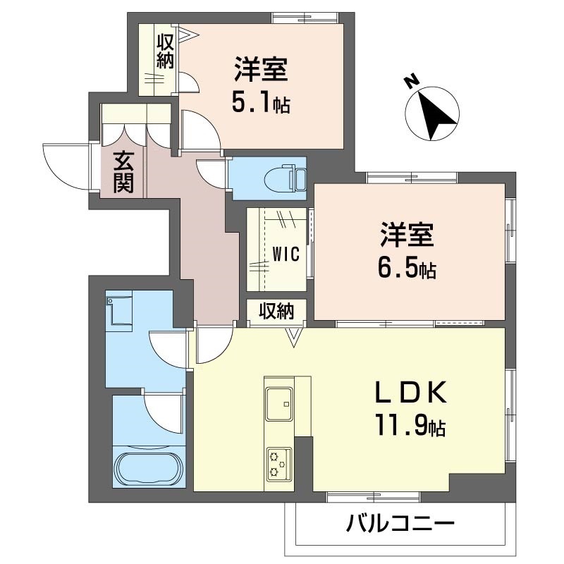 デューウッドＣ 201号-16