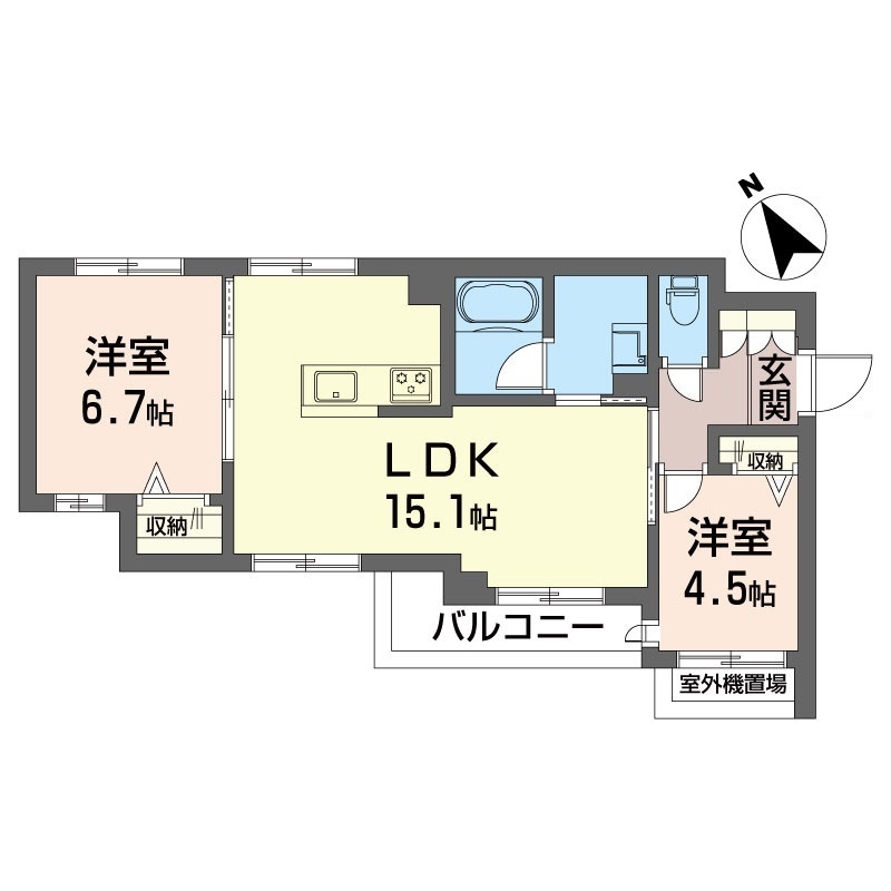 デューウッドＣ 302号-16