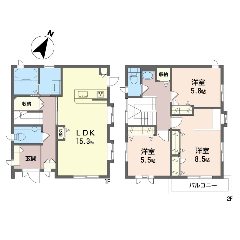 泉区緑園都市戸建て 101号-16
