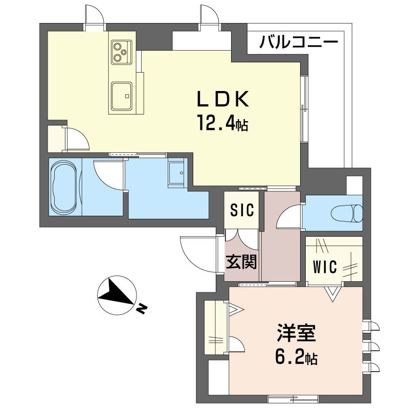 クレオール南林間202-2