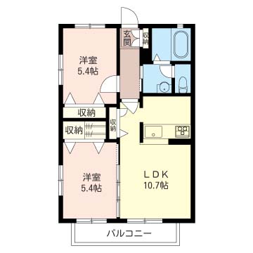 サンハイツ桂台Ｂ202-2