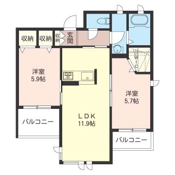 カルム ブランシュ 201号-16