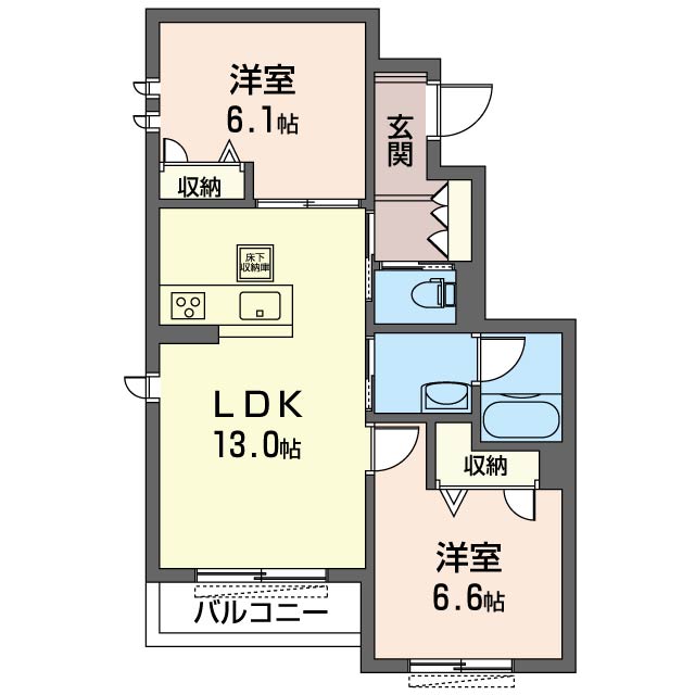 ラ・フレーズ弐番館 102号-16