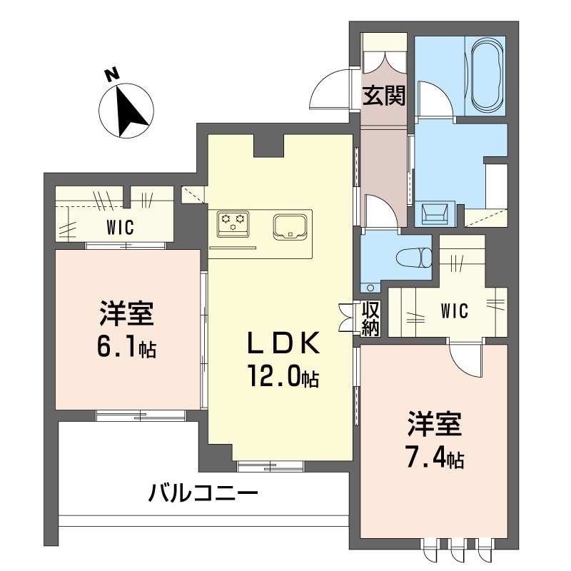 コン・フィオーレ 205号-15