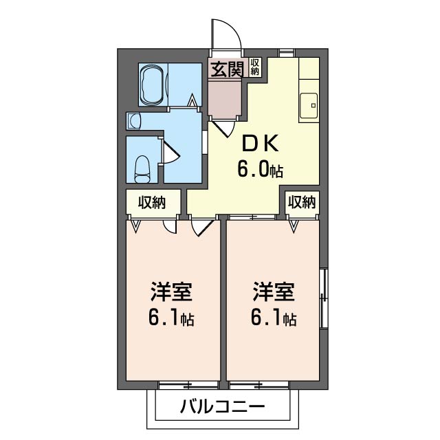 ソレアードＢ 502号-15