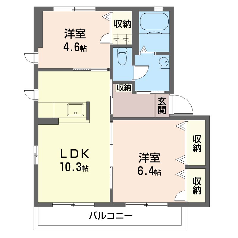 シャーメゾン宮前平Ａ201-2