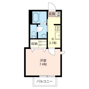 シャーメゾン宿河原 201号-4