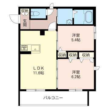 ブランエノワール　Ｂ 101号-12