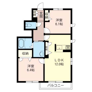 オンディーヌ青葉102-2