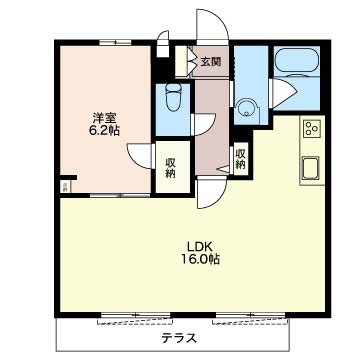 ル・クレール宿河原Ｂ 102号-15