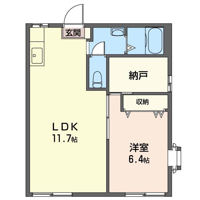ドミールケイ 201号-2