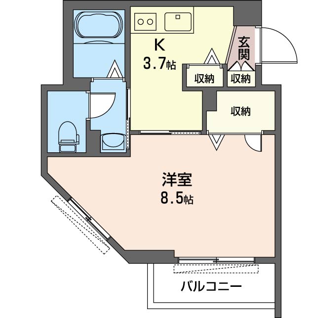 ルクレール登戸 305号-4