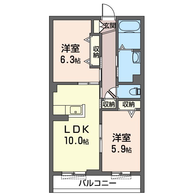 ルミエール新川崎 303号-5
