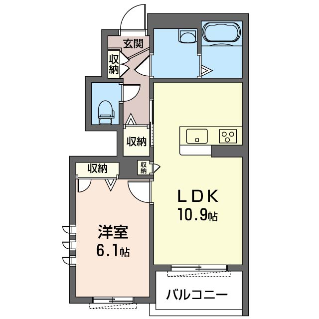 コンフォール新川崎 101号-16