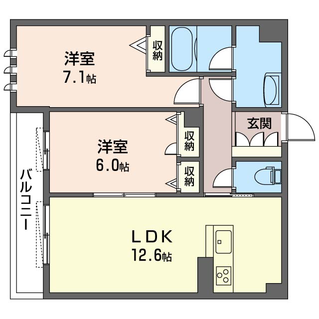 ロワゾーブルー 202号-14