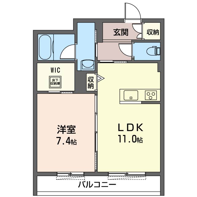 ヴィアソーレもえぎ野 103号-16