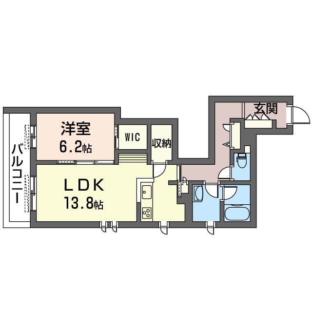リベルタ溝口 203号-16