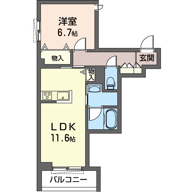 LUNA crescent(ルナ クレッセント) 201号-16