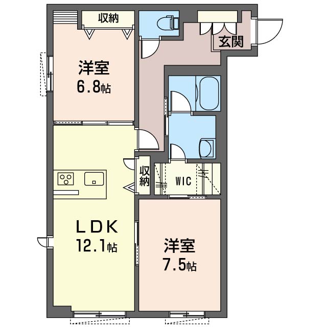 メゾン ド リヴィエール 105号-16