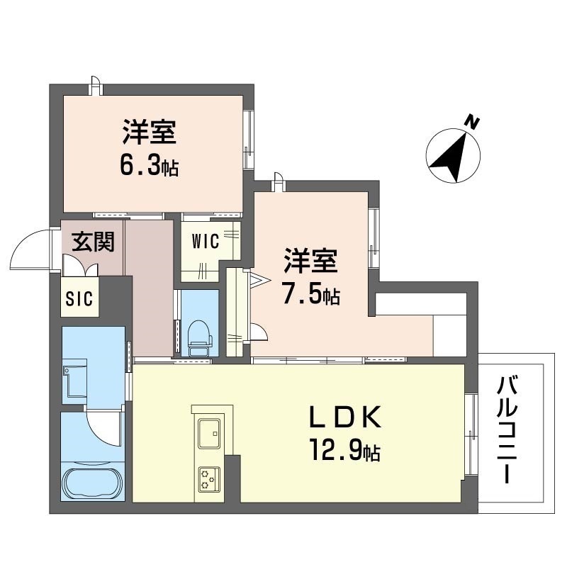 ビラ　スキエラ　宮崎台202-2