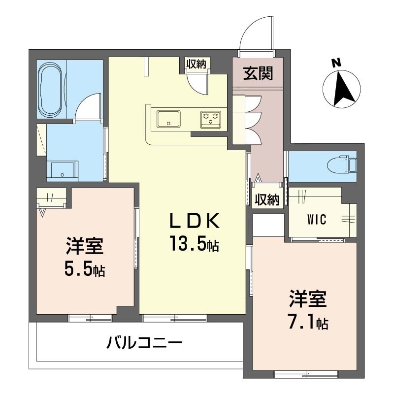 グランファミーユ登戸 303号-16