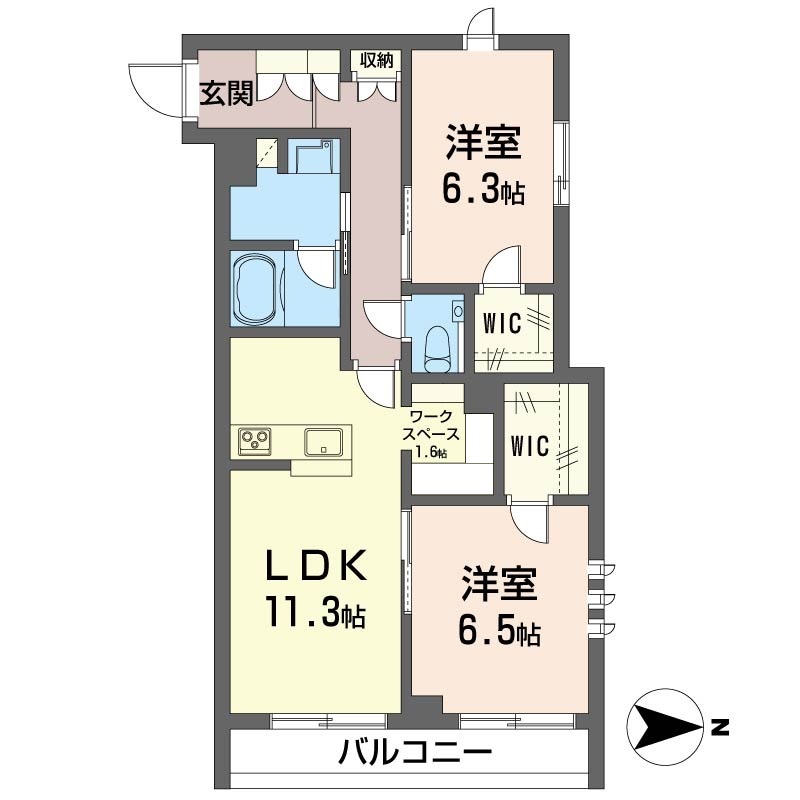 ロングウッドテラス 203号-15