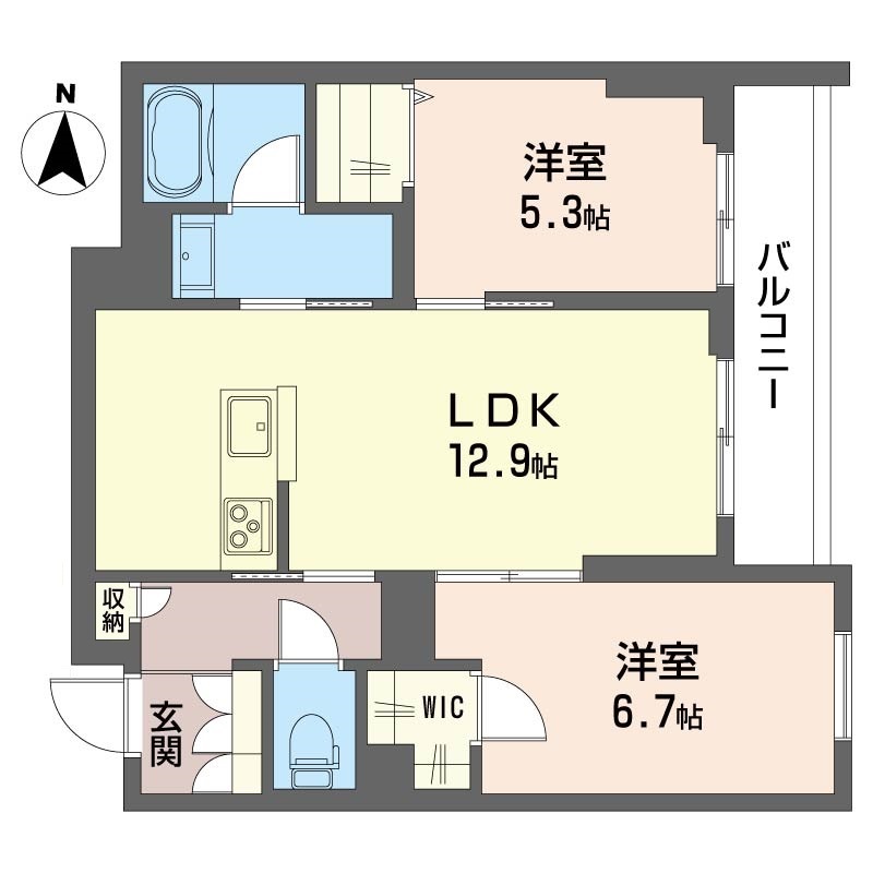 ヴィリジアン陣屋Ⅰ203-2