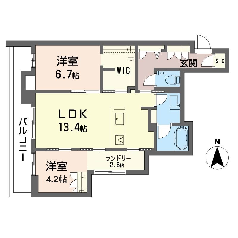 シュプロス元住吉 202号-15