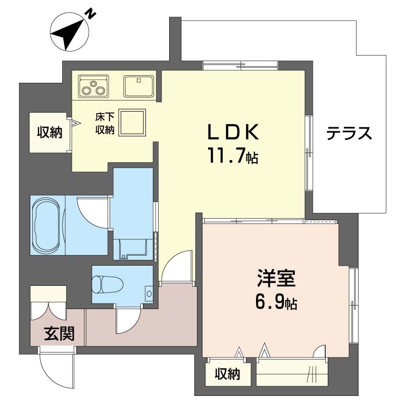 プルームレジデンス溝の口 101号-14