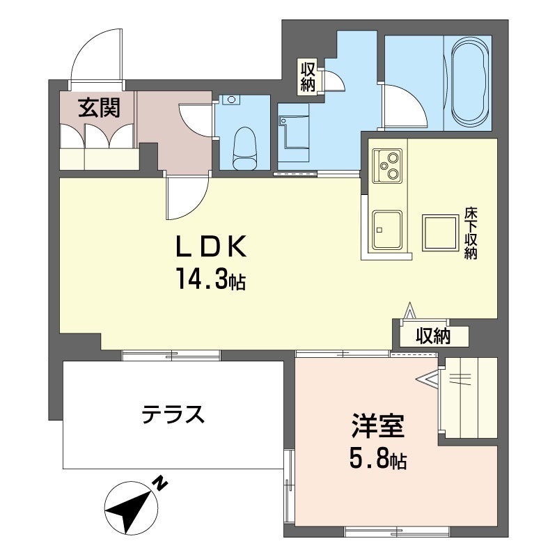 プルームレジデンス溝の口 102号-14