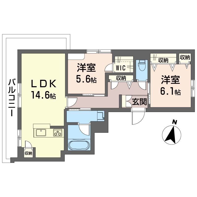 シロポール鷺沼 302号-15